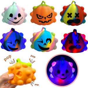 Pop It Bong Bóng Âm Nhạc Giải Tỏa Căng Thẳng 3D Bóng Bóp Ngón Tay Bằng Silicon Hình Cầu Vồng Đồ Chơi Giảm Căng Thẳng Cho Trẻ Em