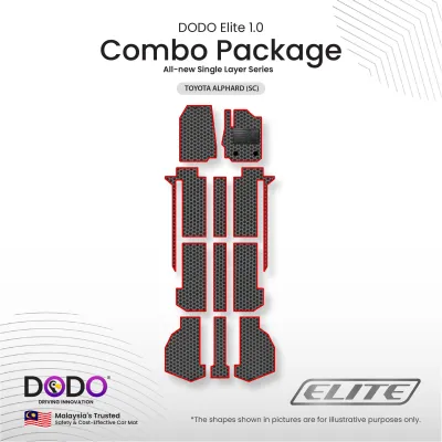Dodo® Car Mat / Toyota Alphard SC 7 Seater / 2015 -2023 / ANH30