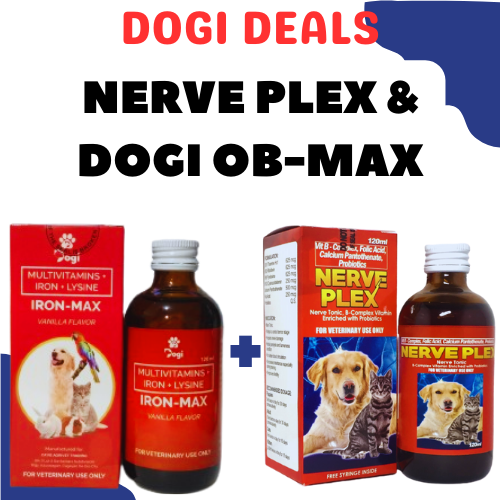 [FC REYES AGRIVET] DOGI DEALS BUY NERVE PLEX AND GET DOGI IRON-MAX ...