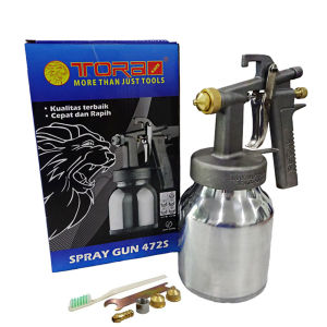 SAGOLA 472 Spray Gun Alat Semprot Cat Tabung Bawah Full Set 3Pc Nozzle