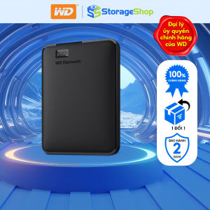 [VOUCHER GIẢM 200K] Ổ Cứng Di Động HDD WD Elements 2.5 inch Hàng Chính Hãng