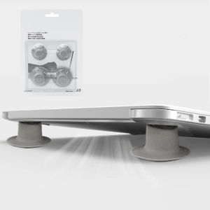 [FREESHIP] Bộ 4 Miếng Chân Đỡ Tản Nhiệt Chống Trượt Cho Laptop [ Hỏa Tốc HCM ]