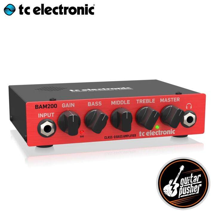 TC Electronic BAM200 Ultra-Compact 200-Watt Bass Head w/ Class-D Amp  Technology | Lazada PH