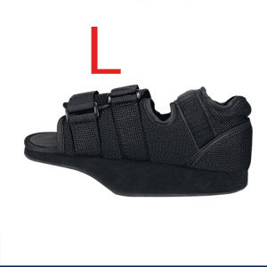 [1 pcs] Postoperative shoes Heel wedge healing shoes Lightweight heel relief medical orthopedic foot support Unloading shoes for postoperative shoes for ulcers foot wounds toe fracture surgery medical walking shoes with broken toes