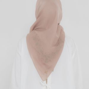 Killua Hijab Segi Empat Polos Embroidery Scarves