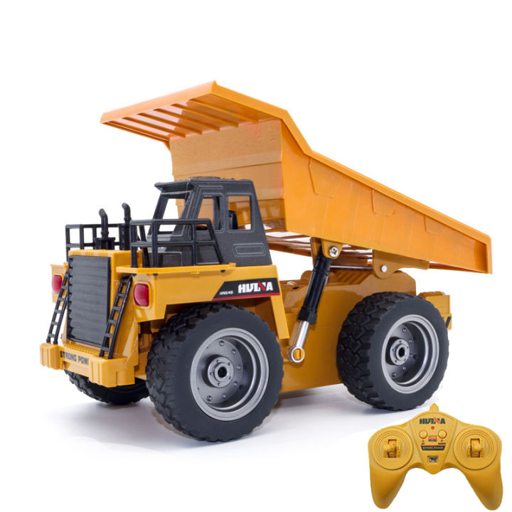 HUINA 1540 RC Truck Trailer Dump Tipper RC Truck 6 Channel 2.4G Alloy