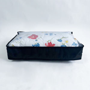 กระเป๋าใส่หมอน ผ้านวม กระเป๋าเก็บของ จัดเก็บของเอนกประสงค์ หน้าขุ่น-หลังสปันบอนด์