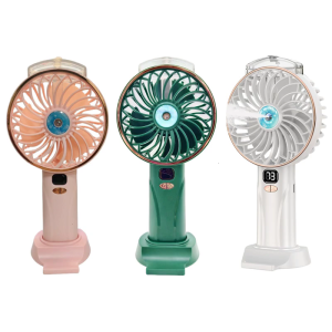 Desk Fan Small Fan Outside Travel Fan Desktop Fan Bedroom Fan Office Fan Air Cooling Fan Handheld Fan for Bedroom