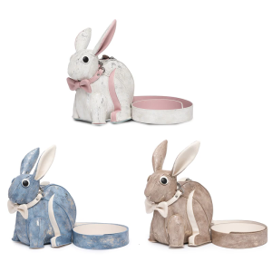 Women Shoulder Bag PU Leather Handbag Crossbody Bag Lovely Rabbit Shape Messenger Bag Shopping Dating Bag for Travel