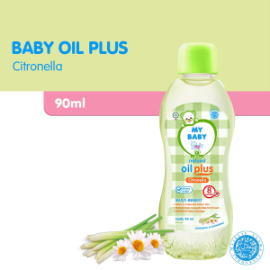 MY BABY Natural Oil Plus Citronella&Chamomile | minyak pijat bayi | Baby Oil | Moisturize Babys Skin