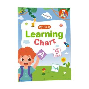 Trẻ em earling học tập biểu đồ từ vựng 28.7x2 1cm từ giấy khổ lớn xây dựng biểu đồ áp phích cho lớp học tại nhà