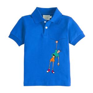 Boys & Girls Athletic Polo Cotton Short Sleeve Youth Performance Activewear Golf Shirt for Kids
