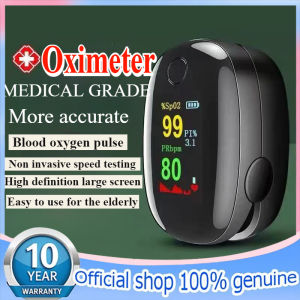 【COD】Protable Pulse Oximeter Finger Clip Pulse Monitor Home Monitoring Pulse Oximeter (SpO2)Blood Oxygen Saturation Monitor with Pulse Rate Measure meter