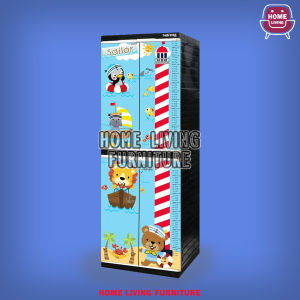 Lemari Tabitha 4 susun LS2P PRINTING MOTIF KARAKTER LEMARI ANAK TERBARU
