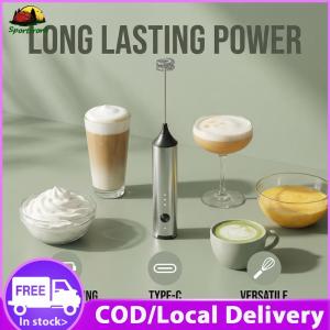 【Clearance Sale】 Fast Handheld Drink Mixer Stainless Steel Detachable Whisk Drink Mixer Foamer for Coffee Lattes Cappuccino Matcha Hot Chocolate
