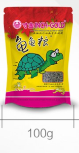 InchGold Turtle feed pellet: Premium Aquatic Reptile Food - Balanced Nutrition (100g 200g 500g)