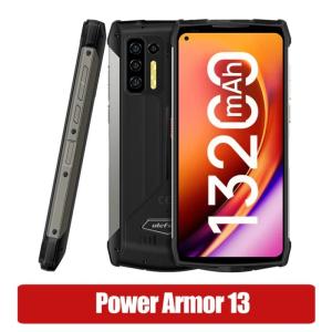 Ulefone Power Armor 13 Smartphone 13200mAh IP68/IP69K 6.81"FHD+Screen 48MP Rear Camera 8G+256G NFC Android 11.0 Mobile Phone