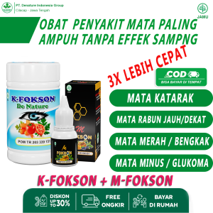 K M FOKSON (VITAMA) Obat mata katarak tanpa oprasi obat mata katarak paling bpom obat mata minus paling ampuh bpom obat mata minus obat tetes mata katarak K-M fokson herbal de nature ampuh