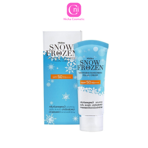 ครีมกันแดด สูตรเย็น มิสทิน สโนว์ โฟรเซ่น  Mistine Snow Frozen Whitening Sunscreen Facial Cream SPF 50 PA++++
