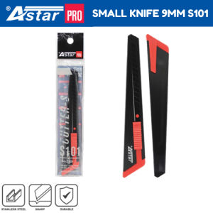 ASTAR PRO Metal Auto-Lock Cutter Knife / Pisau Memotong With Pocket Clip (SMALL) (S101)