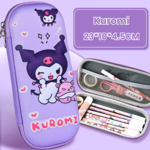 Koulomi Pattern Pencil Case Telescopic DIY Folding DIY Hole Paste Pencil Bag High Capacity My Melody