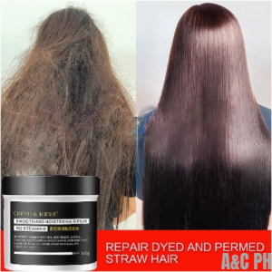 A&C PH Hair Treatment Mask Moisturizing Smooth Non Steaming Hair Mask Nourish Scalp Treatment Repair Damage & Restore Soft Smooth Hair 500g