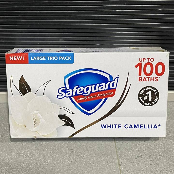 Safeguard White Camellia Bar Soap 3 X115g Lazada Ph