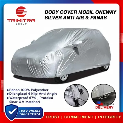 ( COD ) Cover Sarung Mobil Silver Selimut Penutup Tutup Body Mobil Ertiga