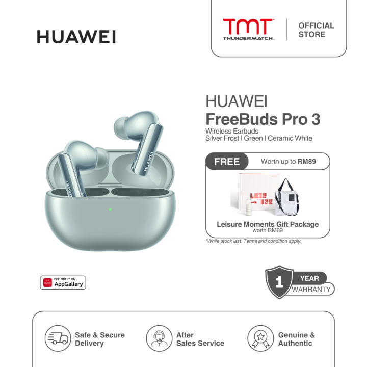 Huawei Freebuds Pro 3 Ultra Hearing Dual Driver Intelligent Dynamic Anc 30 Lazada 8104