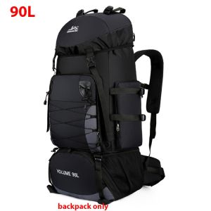 90L Large Camping Backpack Travel Bag Mens Women Luggage Hiking Shoulder Bags Outdoor Climbing Trekking Men Traveling Bag