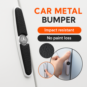 Metal Edge Anti-collision Strip Strong Durable Alloy Metal Anti-scratch Strip Bumper Guard