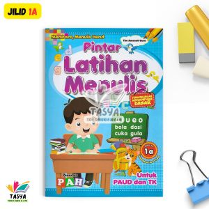 (PAH) Buku Pintar Latihan Menulis Jilid 1A-2B
