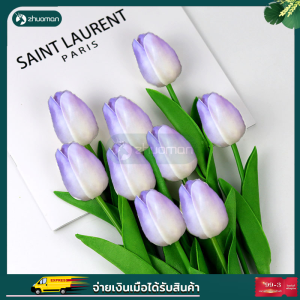 แจกันสวยๆ แจกันพลาสติก แจกัน แจกันดอกไม้ แจกันทรงสูง แจกันสีพาสเทล ของประดับตกแต่งบ้าน  ขนาด 7.5*7.5*21 ซม