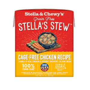 Stella & Chewys Stellas Stews Cage-Free Chicken Recipe Wet Dog Food 11oz