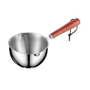 SEA JJT Stainless Steel Oil Pouring Pot with Dual Spout Design for Smooth Oil Drizzling and No Residue