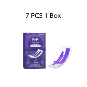 Miếng dán làm trắng răng 7 miếng PAP+ làm sáng răng loại bỏ vết ố làm trắng răng hương bạc hà oải hương hơi thở thơm mát kích thước du lịch chăm sóc răng miệng