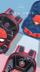 New Boys Fashion Backpack for kids 3D cartoon cute School bag For Boy Student Bagpack #H814