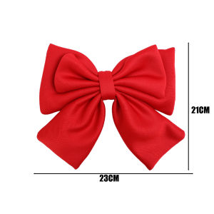 【Pphha】Helmet Bow Decoration Double-layer Cute Bowknot Accessories Women Girls DIY Electric Bike Motorcycle Ornament