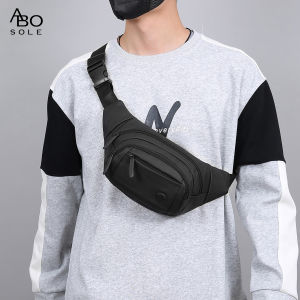 ABOSOLE Men’s Chest Bag Waist Bag Crossbody Bags Messenger Bag Fashion Sports Bag School Bag Large Capacity Shoulder Bag Mens Bags College Style Outdoor Sports Bags For Men