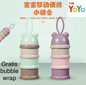 Botol penyimpanan susu bubuk bayi / baby food milk powder container