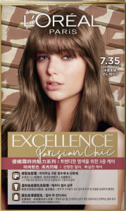 LOreal Loreal Paris Excellence Creme Hair Dye - 7.35 Sand Beige