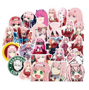 Japanese Anime Stickers  Dragon Ball Demon Slayer Waterproof Laptop Notebook Cartoon Sticker 50/100pcs for Kids