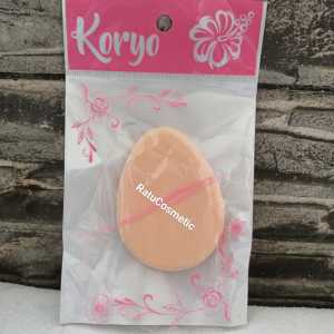 ❤ RatuCosmetic ❤ REMBUK PUFF NBR OVAL TELUR / BULAT TEBAL OPP KORYO (ECER)