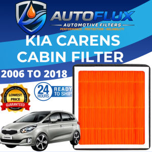 AutoFlux Cabin Filter HEPA Activated Carbon + Aromatic Function For Kia Carens 2006 to 2018