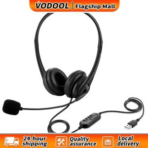 【Fast delivery】 High-Quality Over-Ear Headset with Noise Cancelling Microphone for Voice Chat and Streaming in Comfortable Design