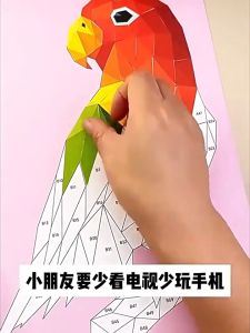 Kids 3D Sticker Puzzle Painting Toys DIY Educational Toy Gifts for Boys Girls 拼贴画