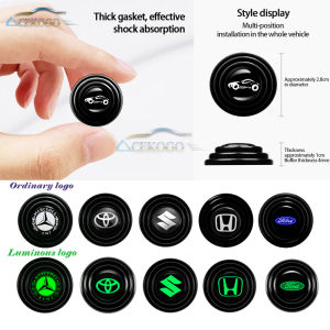 ACEKOGO 4Pcs Miếng Đệm Giảm Xóc Cửa Xe Chevrolet Miếng Đệm Chống Va Chạm Miếng Dán Yên Tĩnh Phát Sáng Cho Spark Spin Sail Sonic Trailblazer Aveo Capita Camaro Colorado Cruze Optra Orlando