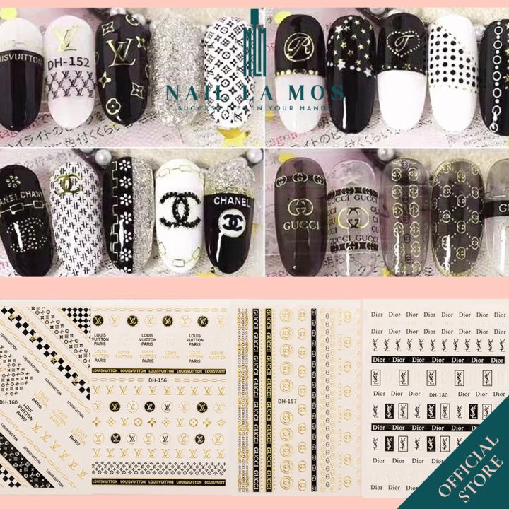 Sticker dán móng mẫu mới siêu đẹp - Mini Nails | Lazada.vn