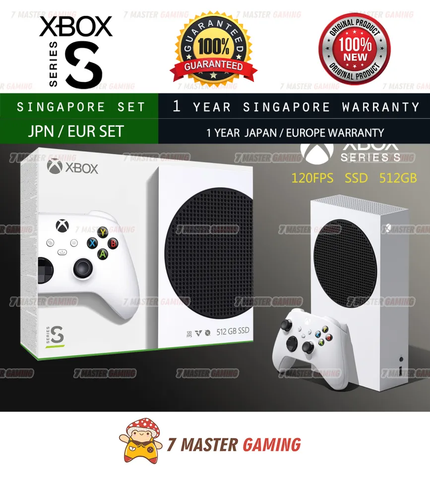 XBOX SERIES S - Digital Version - 512GB SSD - 120 FPS- 1 YEAR SINGAPORE /  JAPAN / SINGAPORE / EUROPE / TAIWAN WARRANTY | Lazada