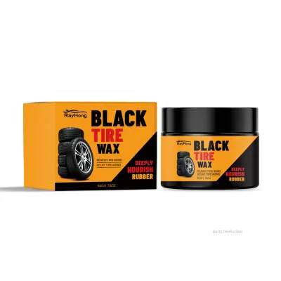 Gel làm bóng lốp xe màu đen Bảo vệ bánh xe lâu dài 50g